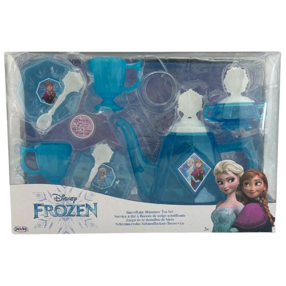 Disney Frozen Snowflake Shimmer Tea Set / 10 Pieces